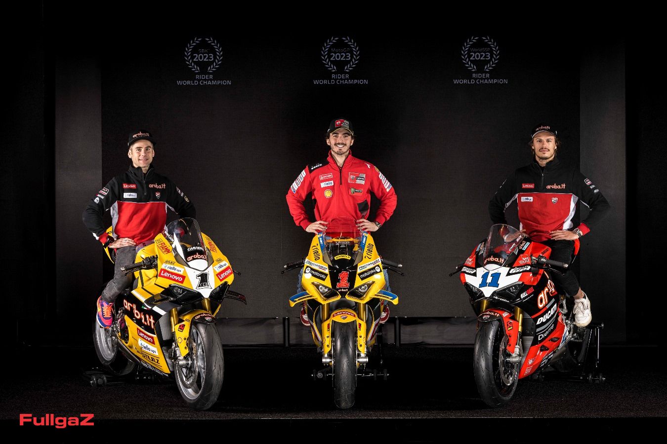 דוקאטי: 5 רפליקות אלופים לפניגאלה