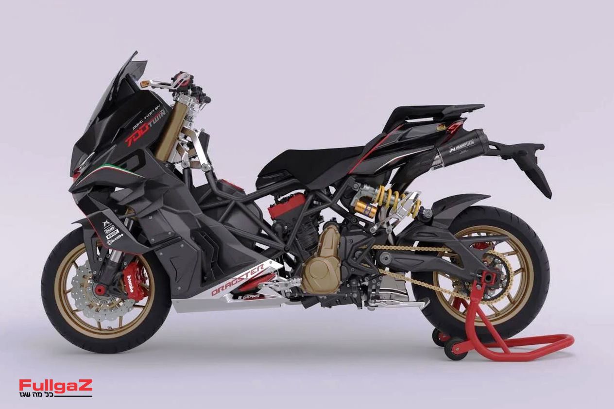 איטלג'ט מציגה: דרגאסטר 700 עם 68 כ"ס ו-6 הילוכים