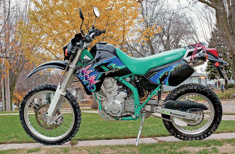 נוסטלגיה: קוואסאקי KLX650C – הרגוע