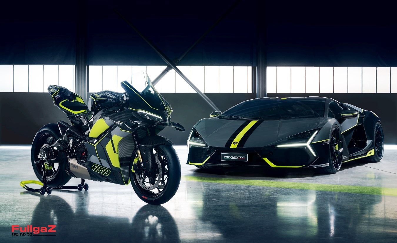 דוקאטי מציגה: פניגאלה V4 S למבורגיני