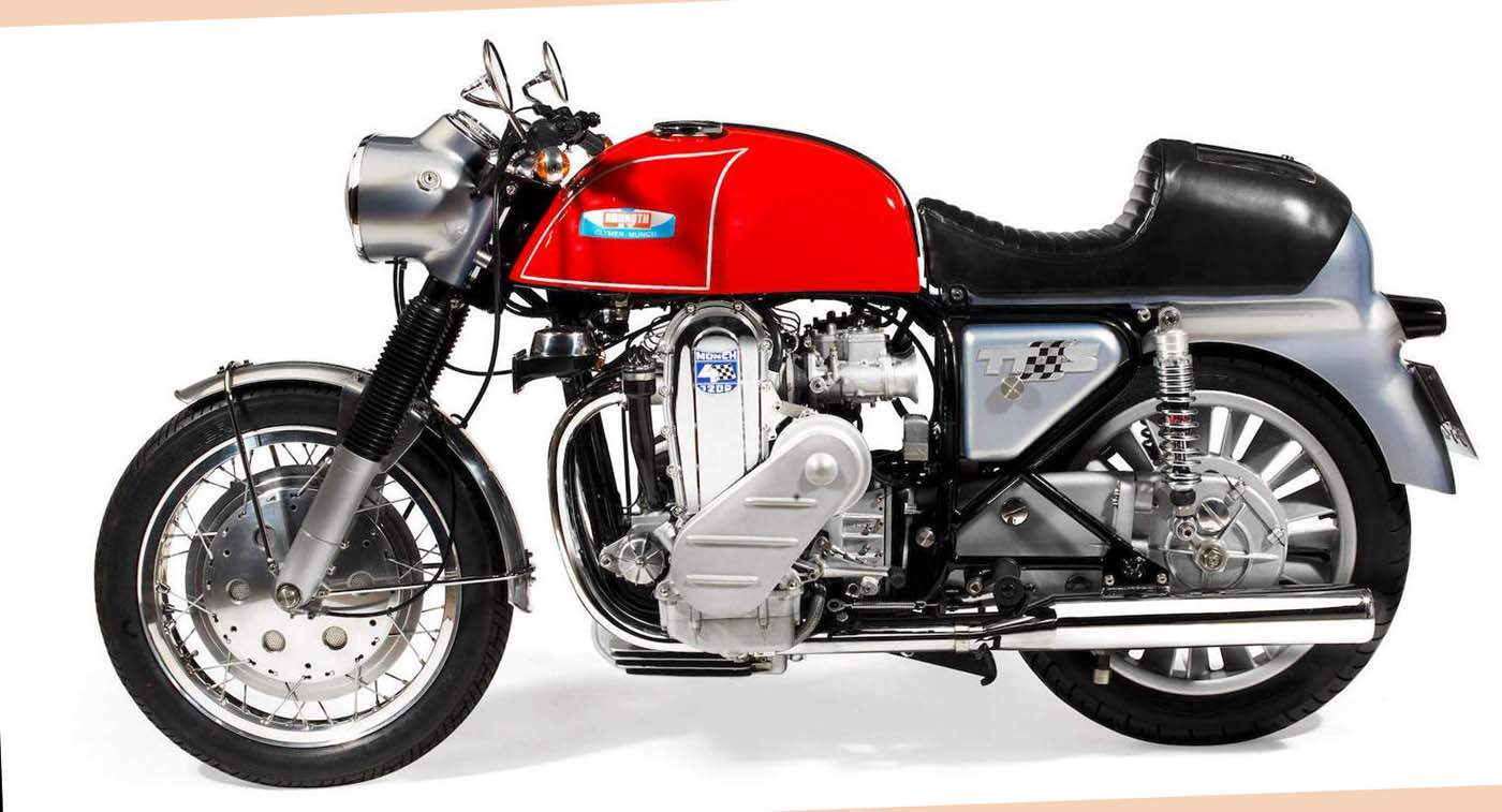 נוסטלגיה: מונך TTS 1200 – אופנוע עם מנוע של רכב