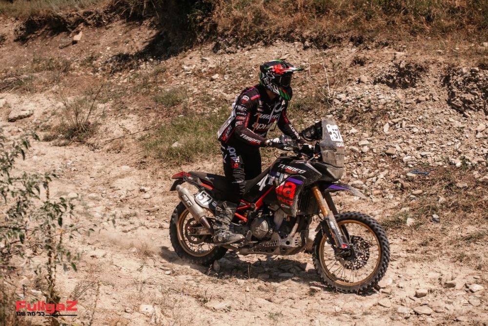 עופר־אבניר במבצע על האפריליה טוארג 660