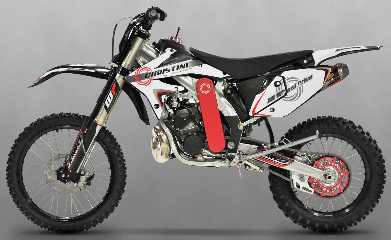 נוסטלגיה: כריסטיני – אופנוע עם הנעה כפולה