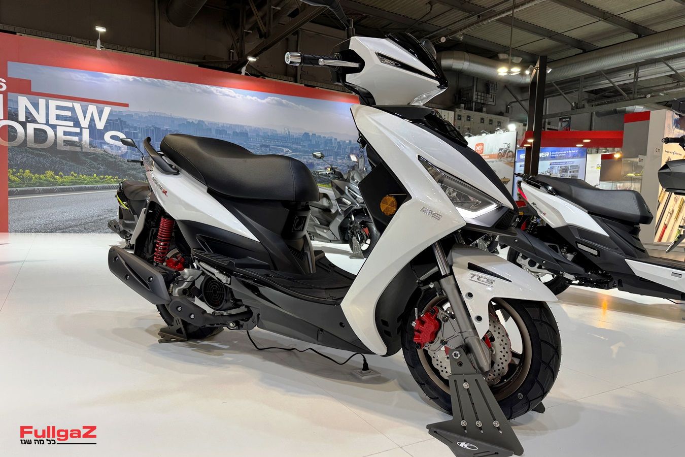 קימקו: מובי R 125i עדכני ובטיחותי יותר